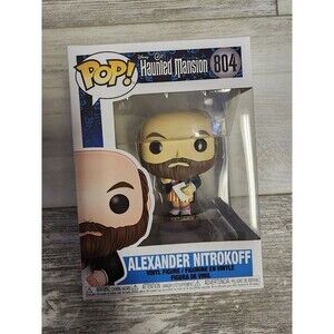 Funko POP! The Haunted Mansion #804 Alexander Nitrokoff [In Pop Protector]
